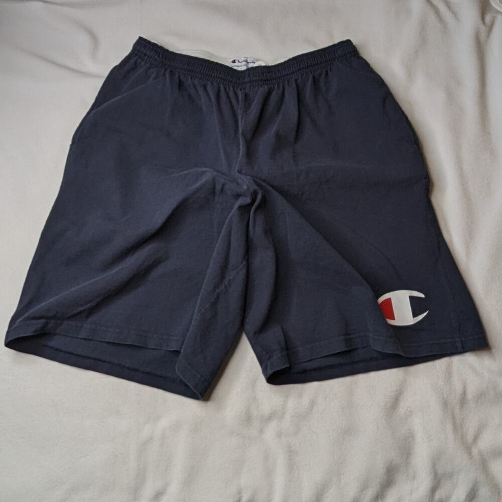 Champion Sports Men's Activewear Shorts for Men Medium Blue